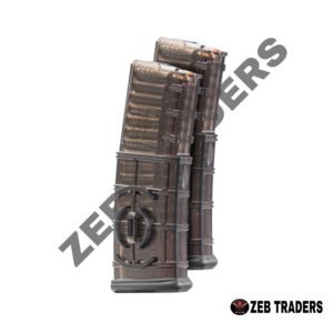 2 Pack Carbon Smoke Coupled 30rd AR15 Mag